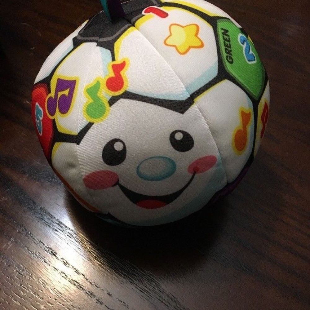 Fisher Price Laugh Learn Singing Soccer ball Toy